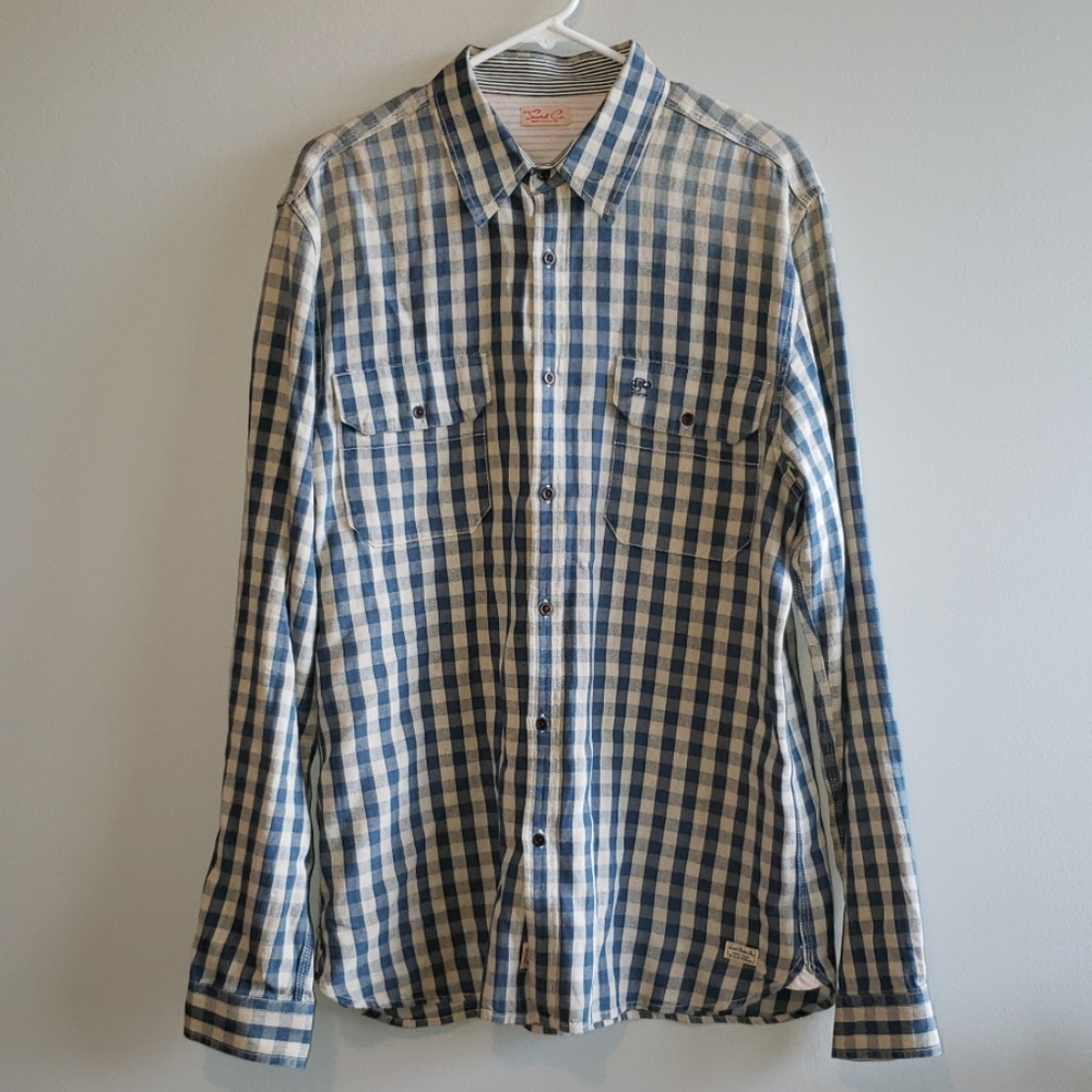 Scotch & soda mens button down shirts XL